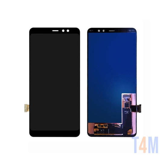 TOUCH+DISPLAY SAMSUNG GALAXY A8 PLUS 2018/SM-A730 6.0" SERVICE PACK (GH97-21535A/21534A) PRETO